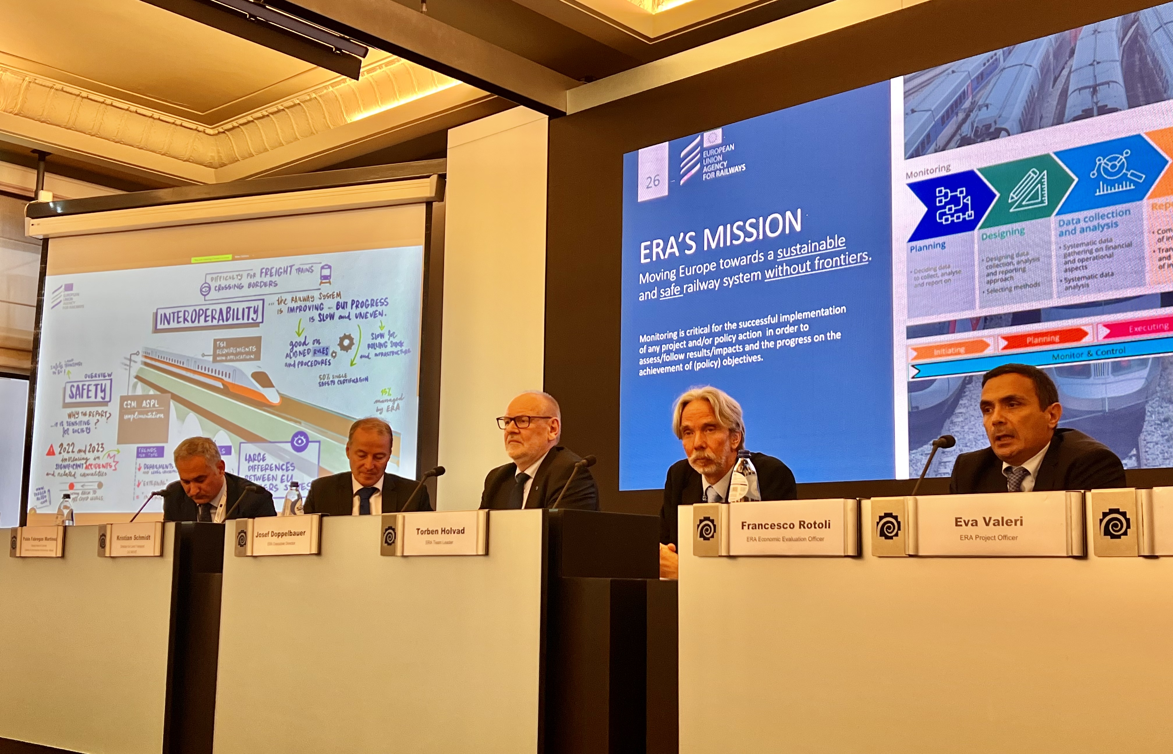 ERA Launched in Brussels the 2024 Report on Railway Safety and Interoperability in the EU and the 2024 Rail Environmental Report