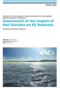 Assessment of the Impact of Rail Suicides on EU Railways